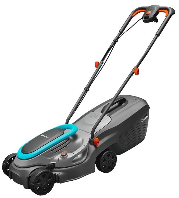 Gardena PowerMax 32/1200 G2 netzbetriebener Elektrorasenmäher mit 32-cm-Gehäuse