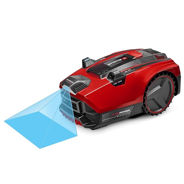 Einhell FREELEXO CAM Plus 600 kameragesteuerter Mähroboter mit Ladestation