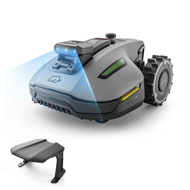 MAMMOTION YUKA mini 2 500 Rasenmähroboter mit drei Kameras und abnehmbarem Akku