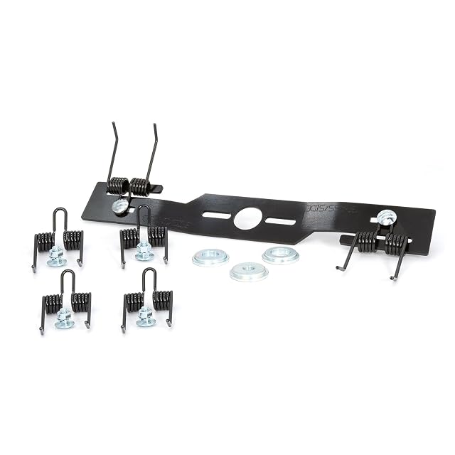 SECURA 41-cm-Vertikutier-Umrüstsatz mit Adapterringen und Ersatzfedern