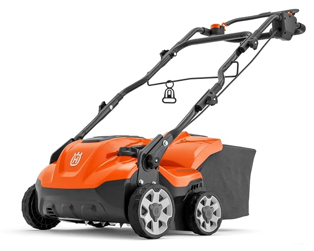 Husqvarna S138C netzbetriebener Elektrovertikutierer und Rasenlüfter