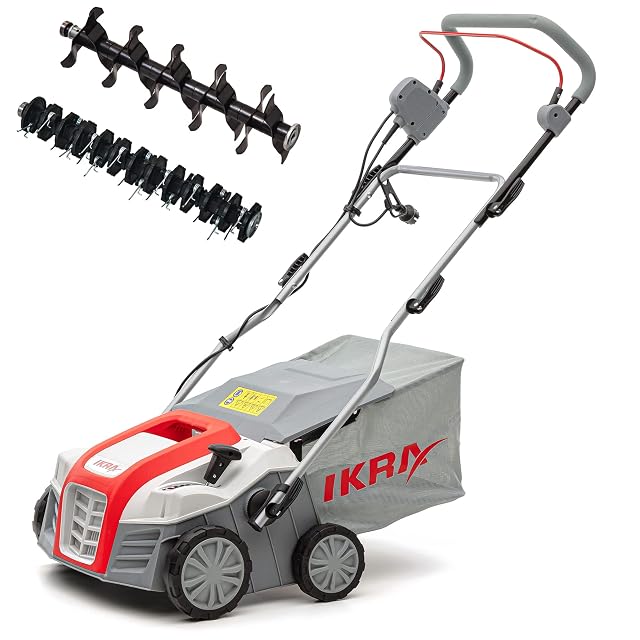 IKRA IEVL 2000 Elektrovertikutierer mit 40 cm Arbeitsbreite und tauschbaren Walzen