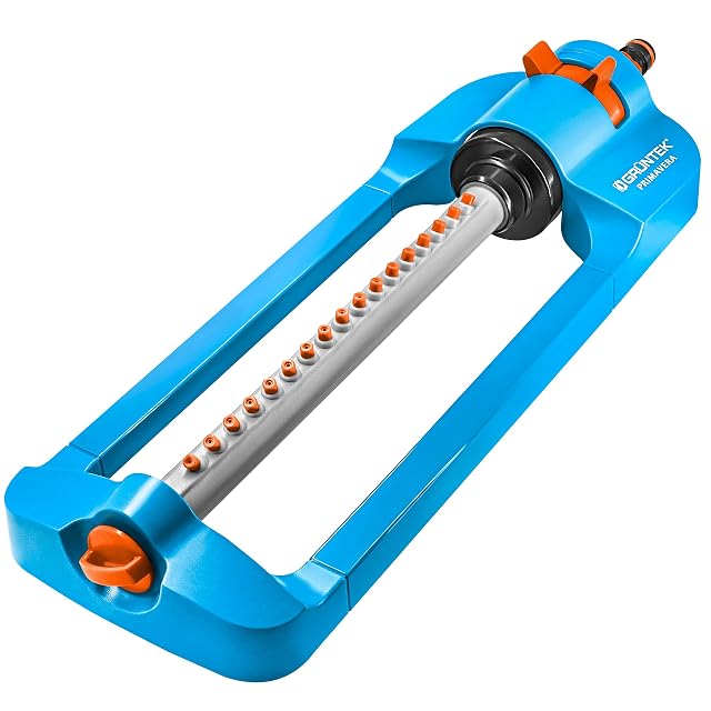 GRÜNTEK Schwingsprinkler mit siebzehn Düsen